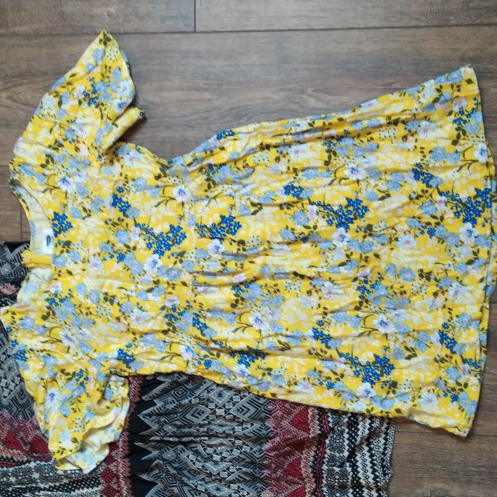 Bundle 4 dresses floral aztec designs XS S - Picture 7 of 9